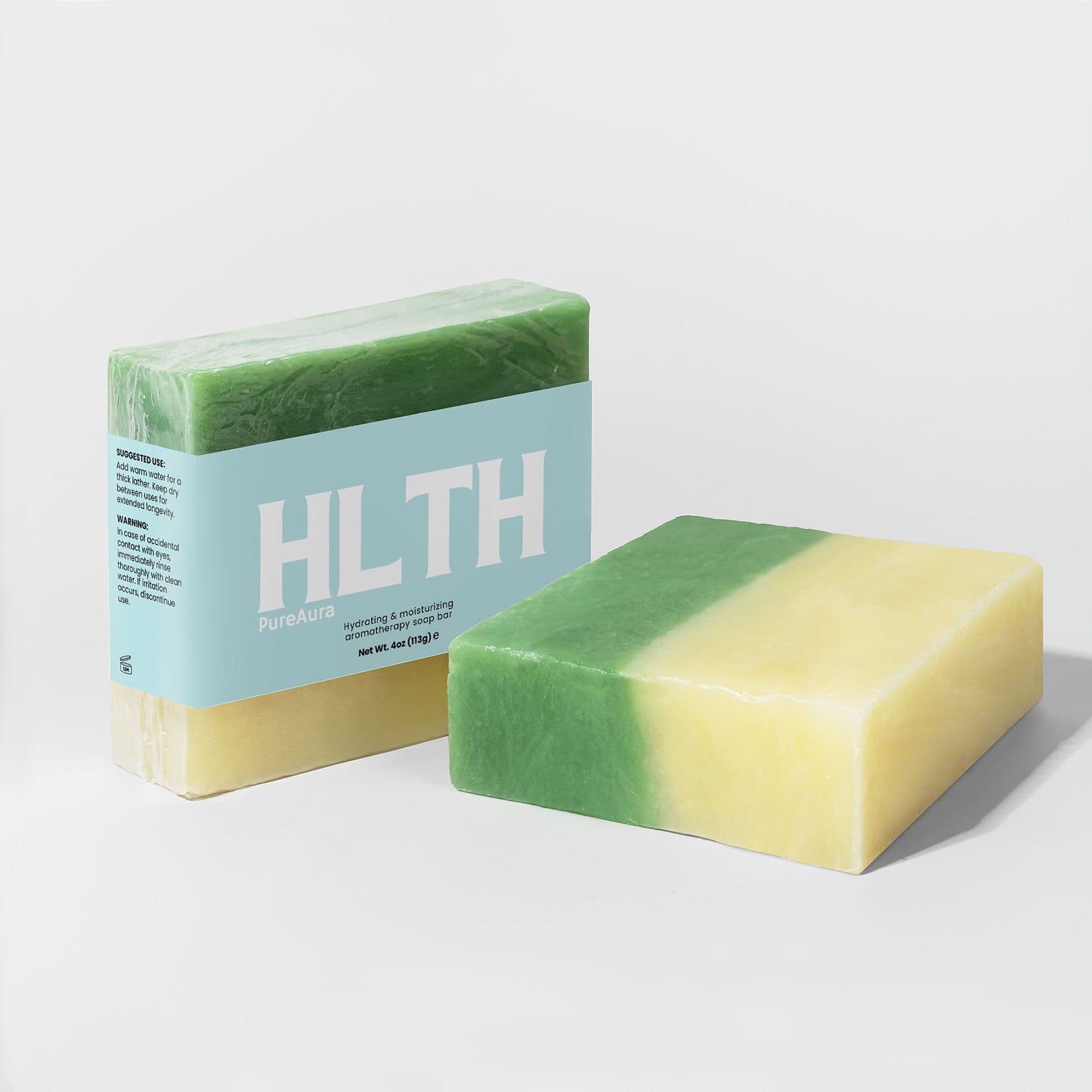 HLTH-PureAura (Aloe & Cucumber Soap)