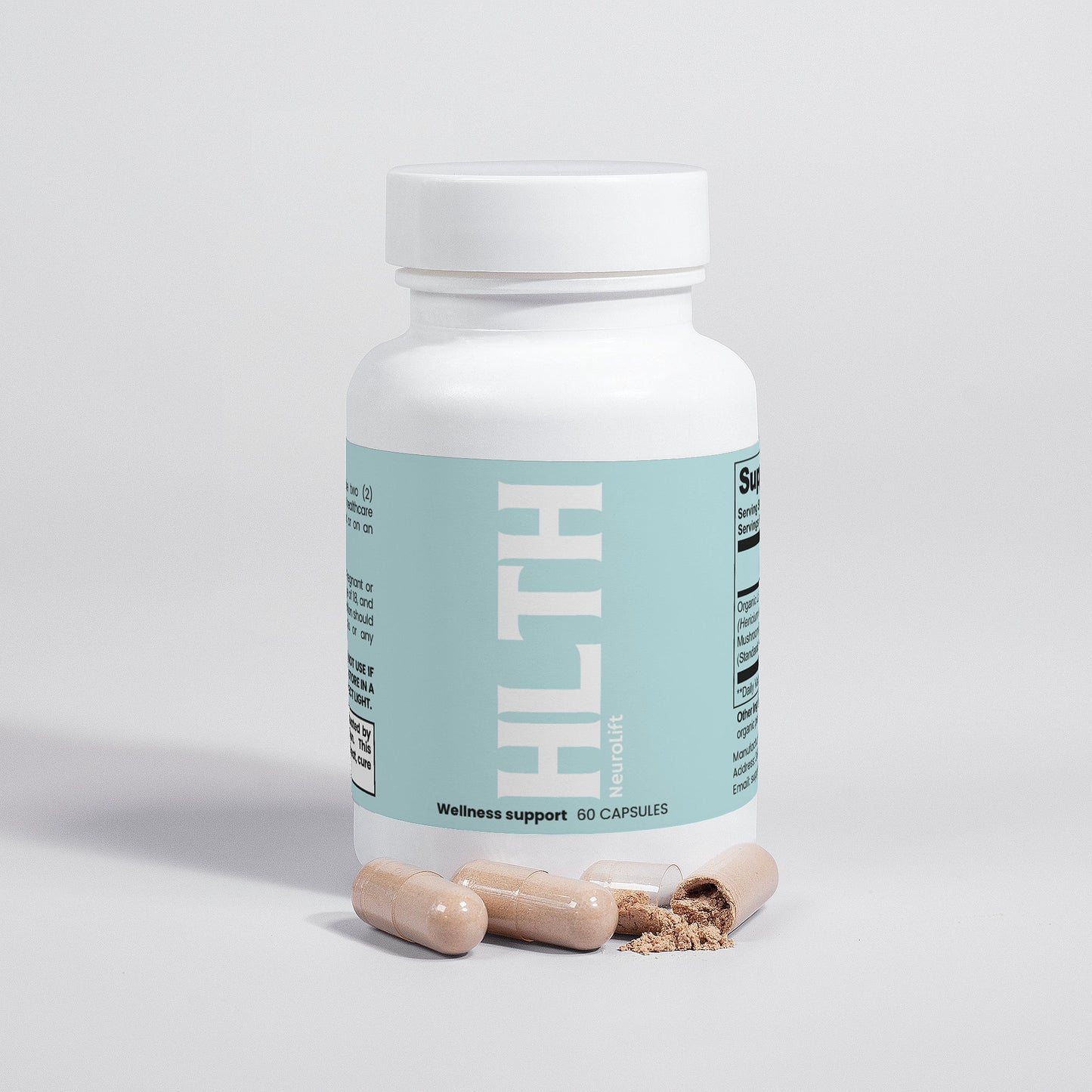 HLTH-NeuroLift Lions Mane Mushroom Capsules